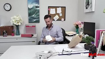 Preview 1 of Intruder Fucks Jessarhodes - Office Space MILF Pussy Plowing- Kyaa Chimera