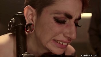 Preview 4 of Brother Sister Reps - Tattooed redhead slave hard whipped