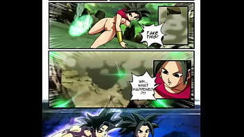 Preview 3 of Mom And San Sex To Night - Caulifa and kale get fucked by goku part 2