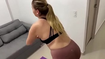 Preview 1 of Sanilio Bf - Exercising MILF wanna fuck Part 2 at giztube.com