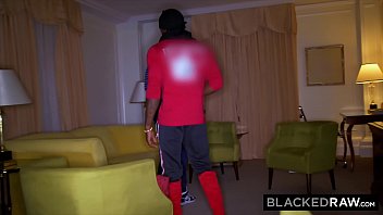 Preview 2 of Dogi Sex Xxx - BLACKEDRAW Paige Owen&#039_s first time with 3 BBCs