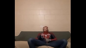 Preview 2 of Rukawa Anzyu - Spider-Man Masturbation.