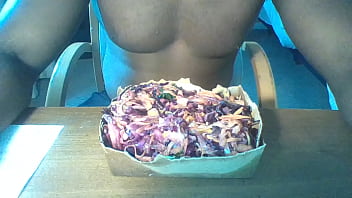 Preview 2 of Pakistani Gas - Labia muncher. Healthy eating goals.