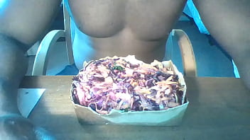 Preview 4 of Pakistani Gas - Labia muncher. Healthy eating goals.