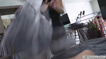 Preview 1 of Out Door Sexsex - Crystal Rush bends down and whips stepsons cock out