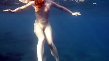 Preview 1 of Big Pussi Xvideo - Tenerife underwater swimming hot ginger