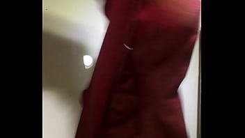 Preview 2 of Ebony Slow Grinding - Sịp đỏ gợi cảm sục sướng t&ecirc_ chim!!!!!