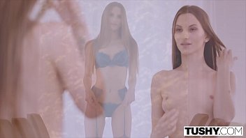 Preview 1 of White Garil And Garil Sex - TUSHY She gets back on cheating BF by fucking his friend