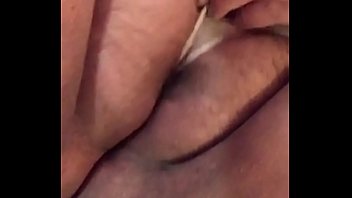 Preview 3 of Road Sad Xxx - Playing with my hairy pussy while is out