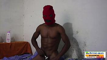 Preview 3 of Fetish Teen Voyeur Plowed - Handsome muscular guy with a big cock in exhibition and masturbation on cam. He trims his penis hair
