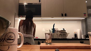 Preview 1 of X X Xsexvideos - Tight Pussy Slut Bends Over in front of Voyeur Cam No Panties