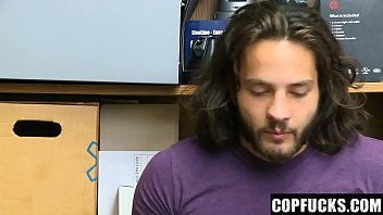 Preview 1 of Pov Big Soft Tits - Young Shoplifter Allows Horny Guard To Frisk,  Photograph,  And Strip-search Him - Dante Drackis,  Greg McKeon