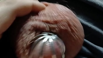 Preview 4 of Play Ground Sex Videos - A very leaky cage puppy