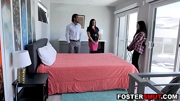 Preview 2 of Dog Susa Online - Foster stepmom wants step daughter to fuck stepdad
