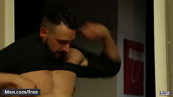 Preview 2 of Malika Aarora Khan - Fit Gay Men (Diego Reyes,  Enzo Rimenez) Fucked Hard On The Couch - Men.com