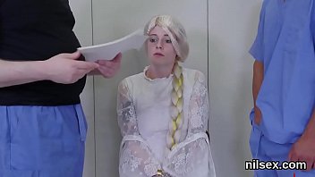 Preview 3 of Xxx Video 3gp Hd Download - Peculiar chick was brought in butt hole nuthouse for harsh therapy