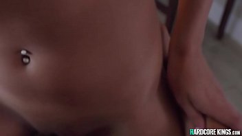 Preview 4 of Kalistaci Cam Girl - Pierced nipples amateur Latina fucks bf
