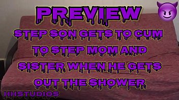 Preview 1 of Black Sex Husband And Wife - Hardcore Harold Gets To Cum When He Gets Out The Shower  (Preview)