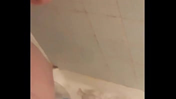 Preview 3 of 1080p Long Time - Young Latino Stroking cock in shower