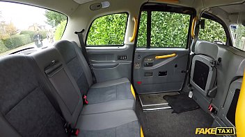 Preview 1 of Punjabi Saxxy Video - Fake Taxi British Redhead Lenina Crown and a Big Black Cock