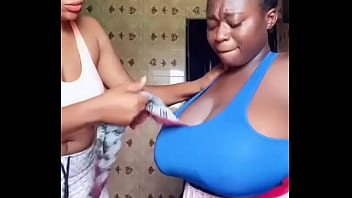 Preview 1 of Rus Ian2 - Ghana girl using her bigger boobs to spark a generator