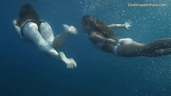 Preview 2 of Baskin Champion - Naked girls on Tenerife having fun in the water