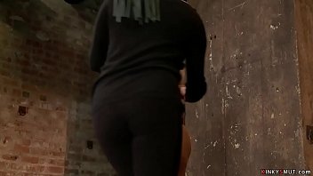 Preview 1 of Sany Leon Fuck Xxxx - Busty lesbian anal fucked on hogtie
