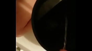 Preview 2 of Saroja Aunty Sex - 202008 dog drinking piss with funnel