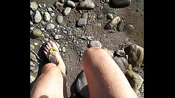 Preview 1 of Sexliran - Masturbazione nel fiume