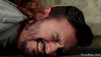 Preview 4 of Zak Zak - Mob group fucked by bounty shemales