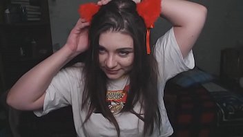 Preview 1 of Mature 46 Anal - Catgirl gives you a blowjob while you play with her