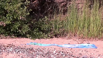 Preview 1 of Oreob4by 2 C00kie Alex Clark - Hidden cam - Fuck milf on beach