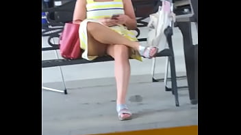 Preview 4 of My Motfrench Like Son - Sexy Milf upskirt