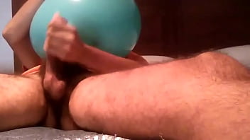 Preview 2 of Japan Wife Message - Me masturbating with a balloon
