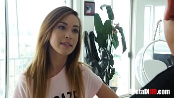 Preview 1 of Mak Seks Dengan Anak - Fine way to teach little stepsister to respect me - Kaylee Haze