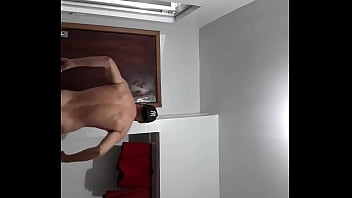 Preview 2 of Xxx Video 16year - Naked hunk out of shower shows ass,  teases with towel