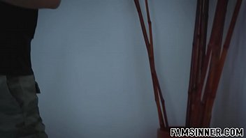 Preview 1 of Sex Have Force New - stepmom caught her stepson with her panties
