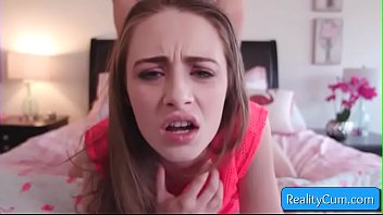 Preview 2 of Cam Qt Com - Naughty blonde teenager slut Allie Nicole enjoy getting fucked deep and hard by huge cock from behind