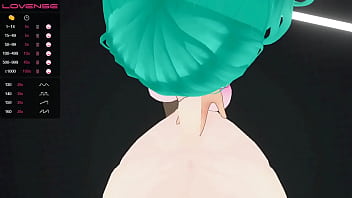 Preview 2 of Real Desi Group Reap Hd Video - Cute Anime Girl Vtuber Sucks A Dick