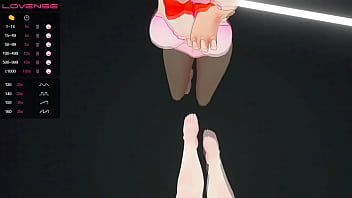 Preview 4 of Real Desi Group Reap Hd Video - Cute Anime Girl Vtuber Sucks A Dick