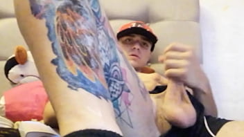Preview 4 of Xxx Vdeo Hdfl - Chavito tatuado y dotado