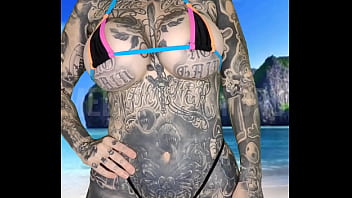 Preview 2 of Blondie Milf Fuck - Micro Bikini try on Haul Melody Radford Leaked Nudes