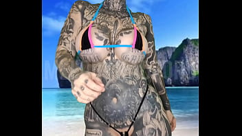 Preview 1 of Blondie Milf Fuck - Micro Bikini try on Haul Melody Radford Leaked Nudes