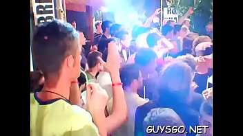 Preview 2 of Gay Cuba - Homo fuckfest with hundred dudes