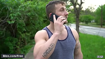 Preview 2 of Student Sexi Video Hd 2017 - Group Gay Fuck With Five Muscular Hunks - Men.com