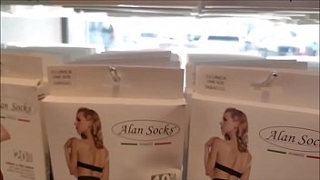 Preview 2 of Gina Valantines - Your step mom lets you watch sexy outfits while masturbating in a shop: do you want to enjoy ?