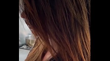 Preview 1 of Mather And Tita Fuck Son - Big tits brunette Anissa Kate quickie on the table - MySexMobile