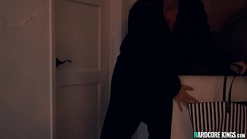 Preview 1 of Videos Zzzzzzzxxxxx - Brunette widow fucked by intruder