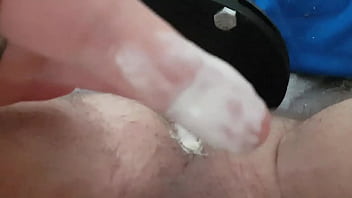 Preview 2 of Dildo Teen Mature - Fuck Machine 19,  Missionary creamer Closeup
