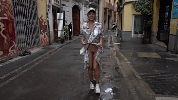 Preview 3 of Nephews With Aunt - I get fun flashing and public masturbation